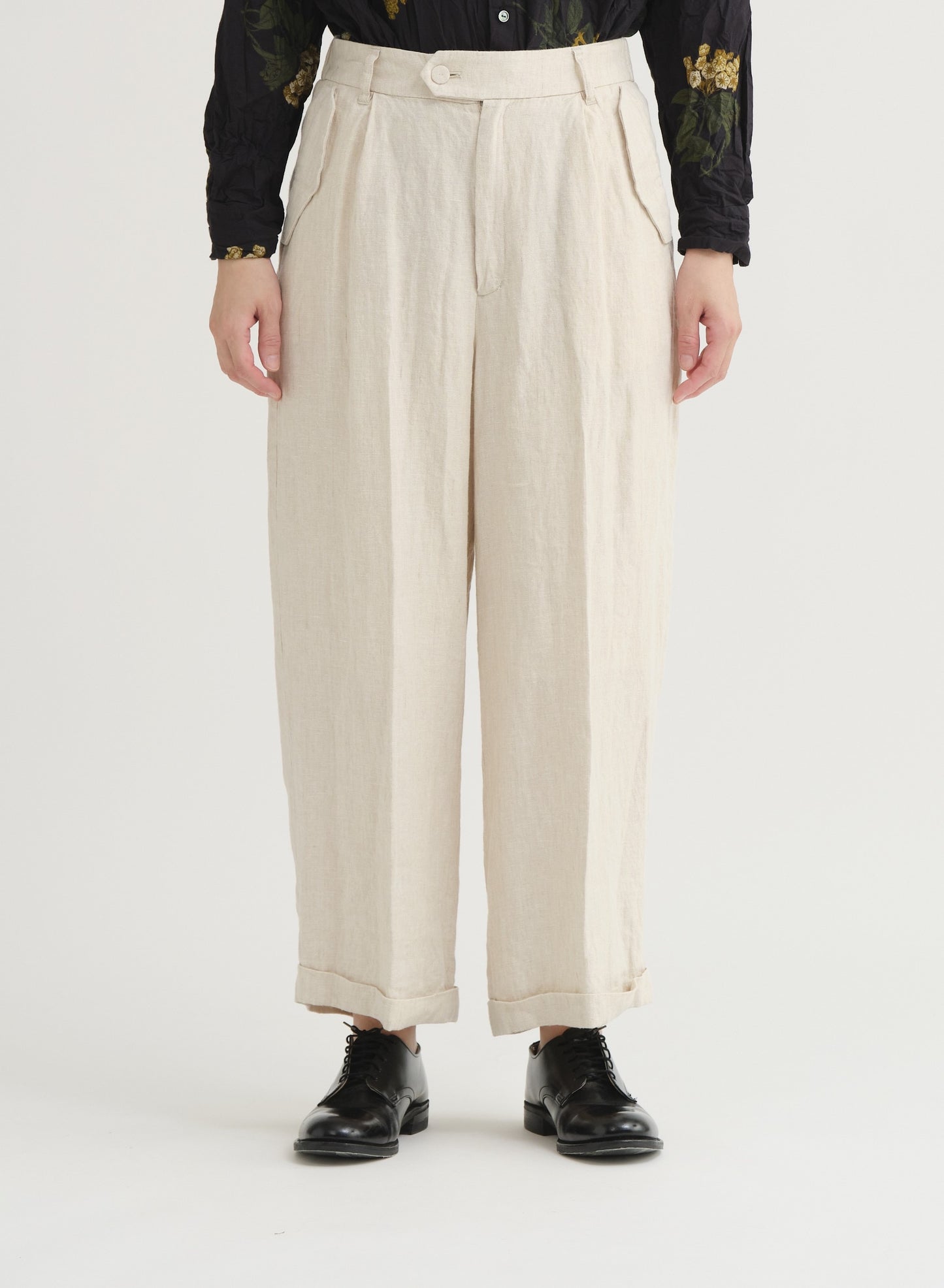 Canvas Center Crease Pants