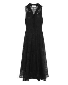 Broderie Monogram Dress