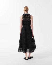 Broderie Monogram Dress