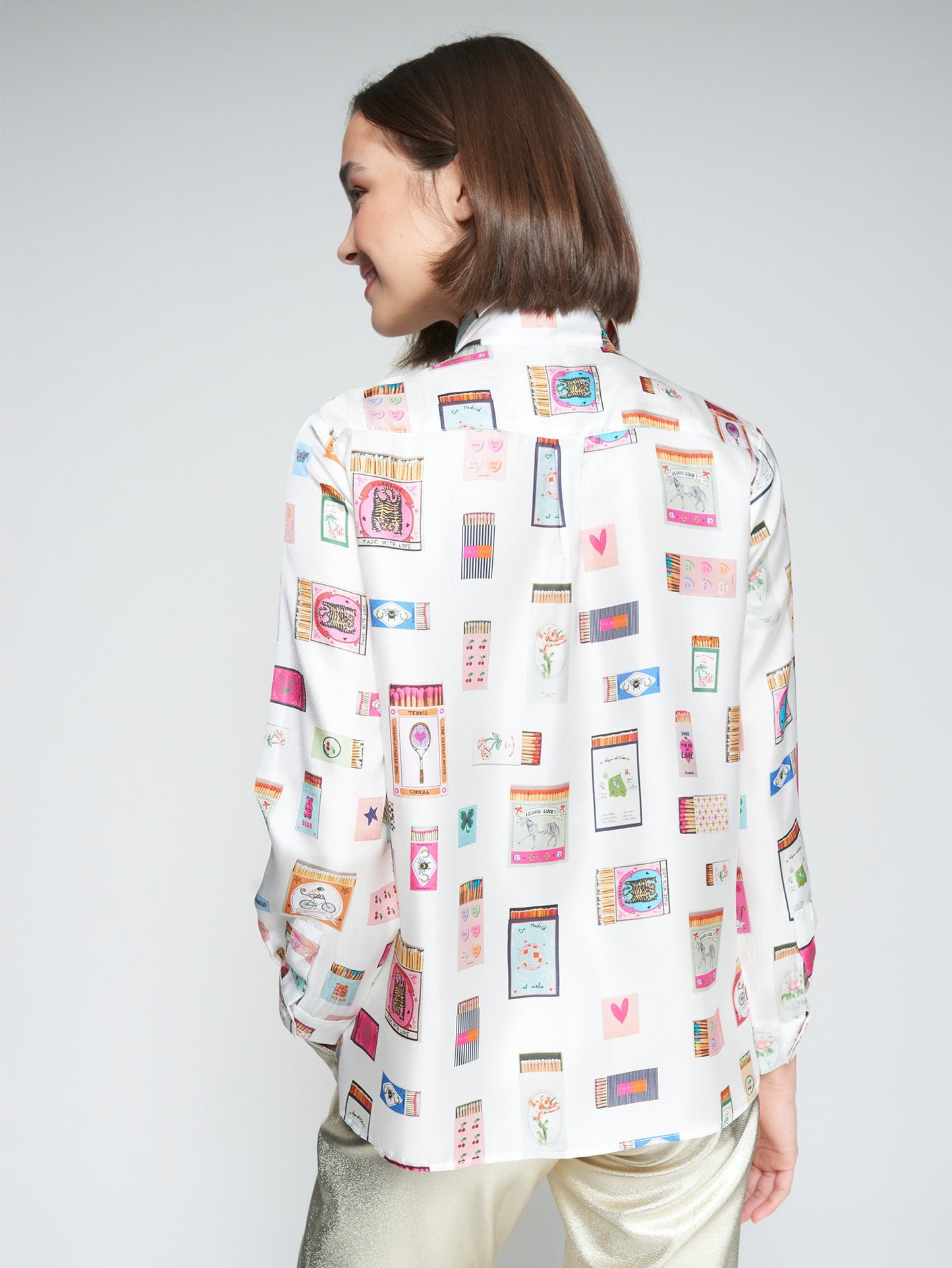 Matchbook Print Shirt