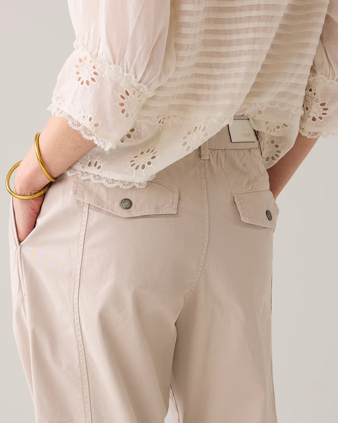 Crispy Cotton Trousers