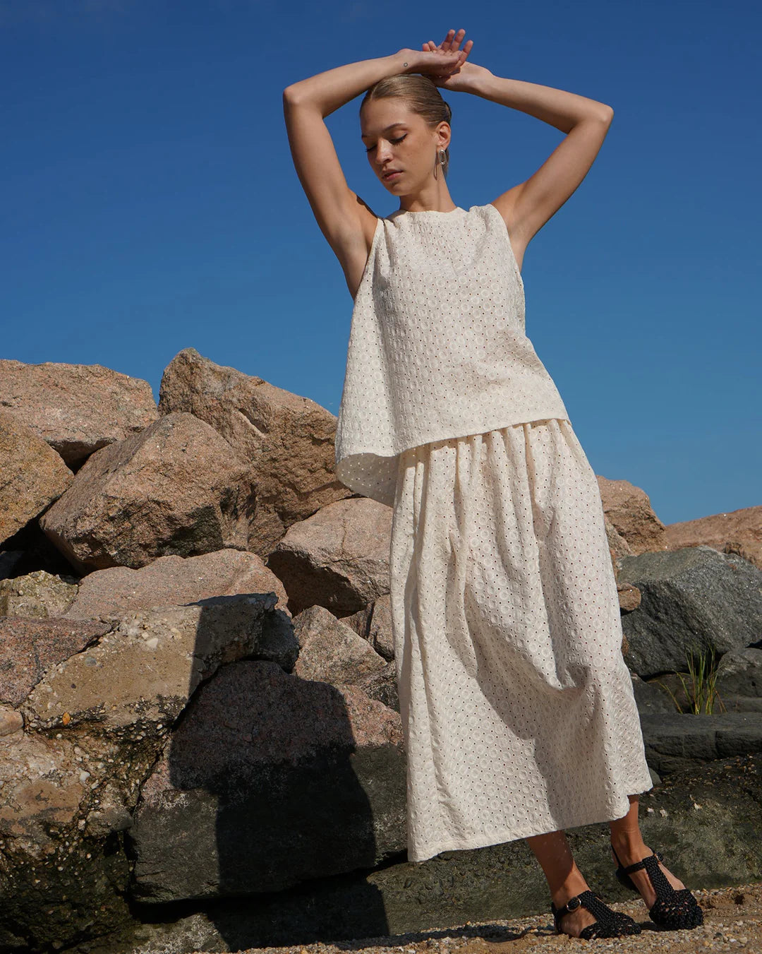 Uma Embroidered Skirt