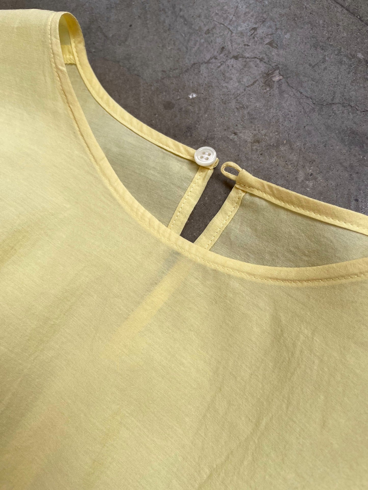 Lemon Silk Top