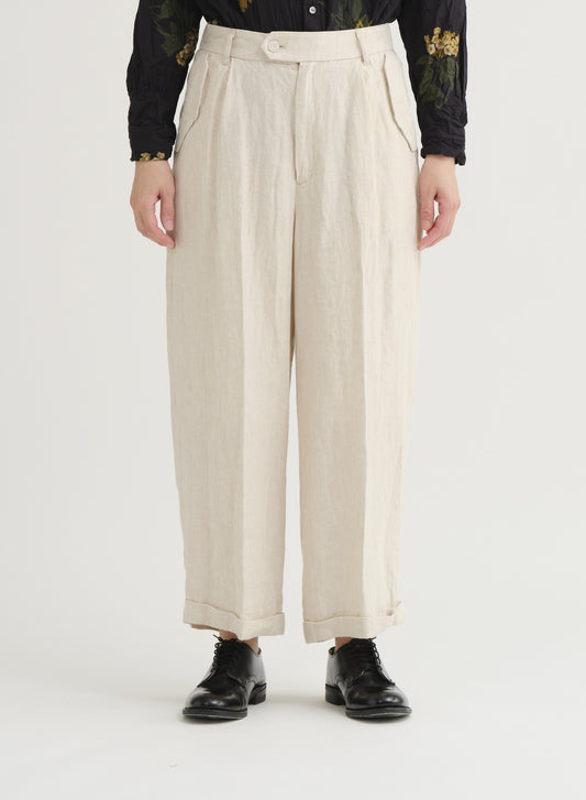 Canvas Center Crease Pants
