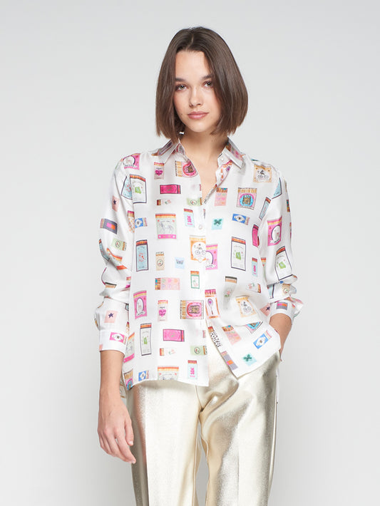 Matchbook Print Shirt