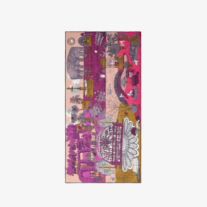 Quatre Saisons Scarf - Fuchsia