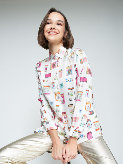 Matchbook Print Shirt