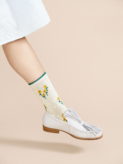 Mini Sunflower Socks by Hansel from Basel