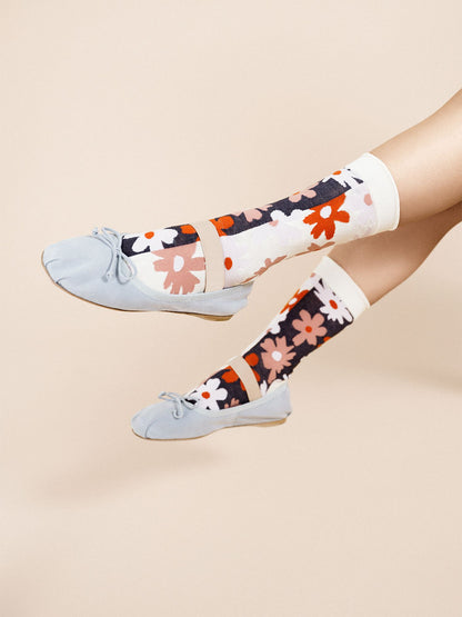 Flower Socks by Hansel from Basel