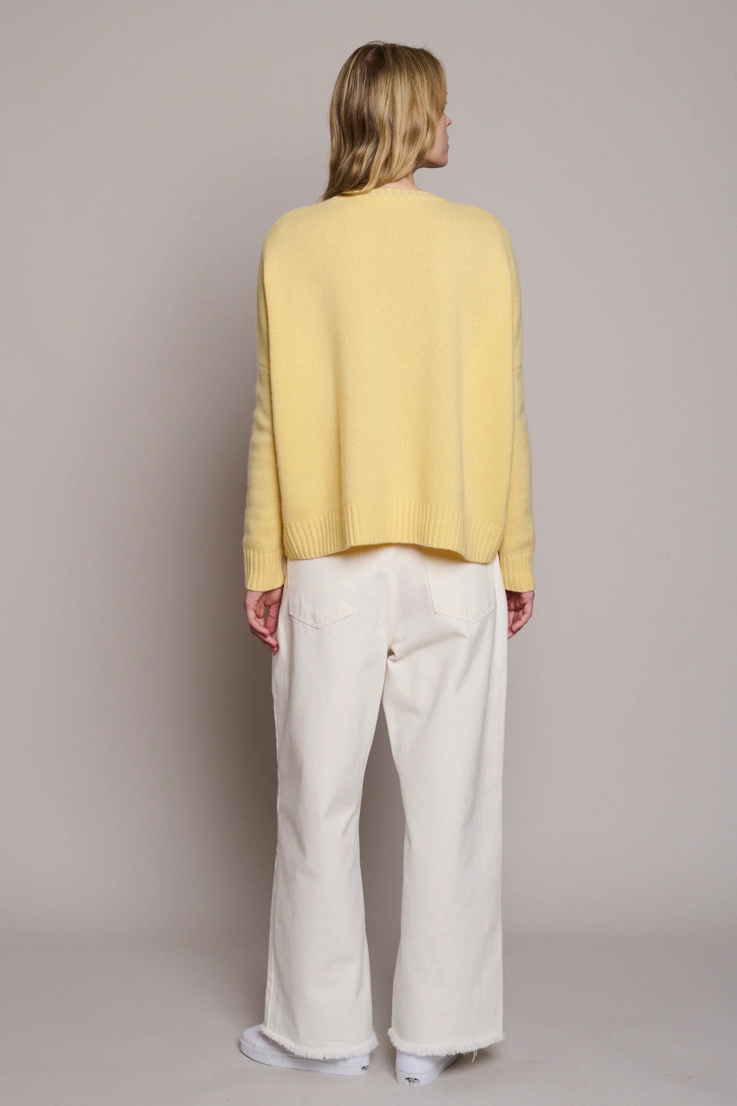 Cashmere Wide Pullover