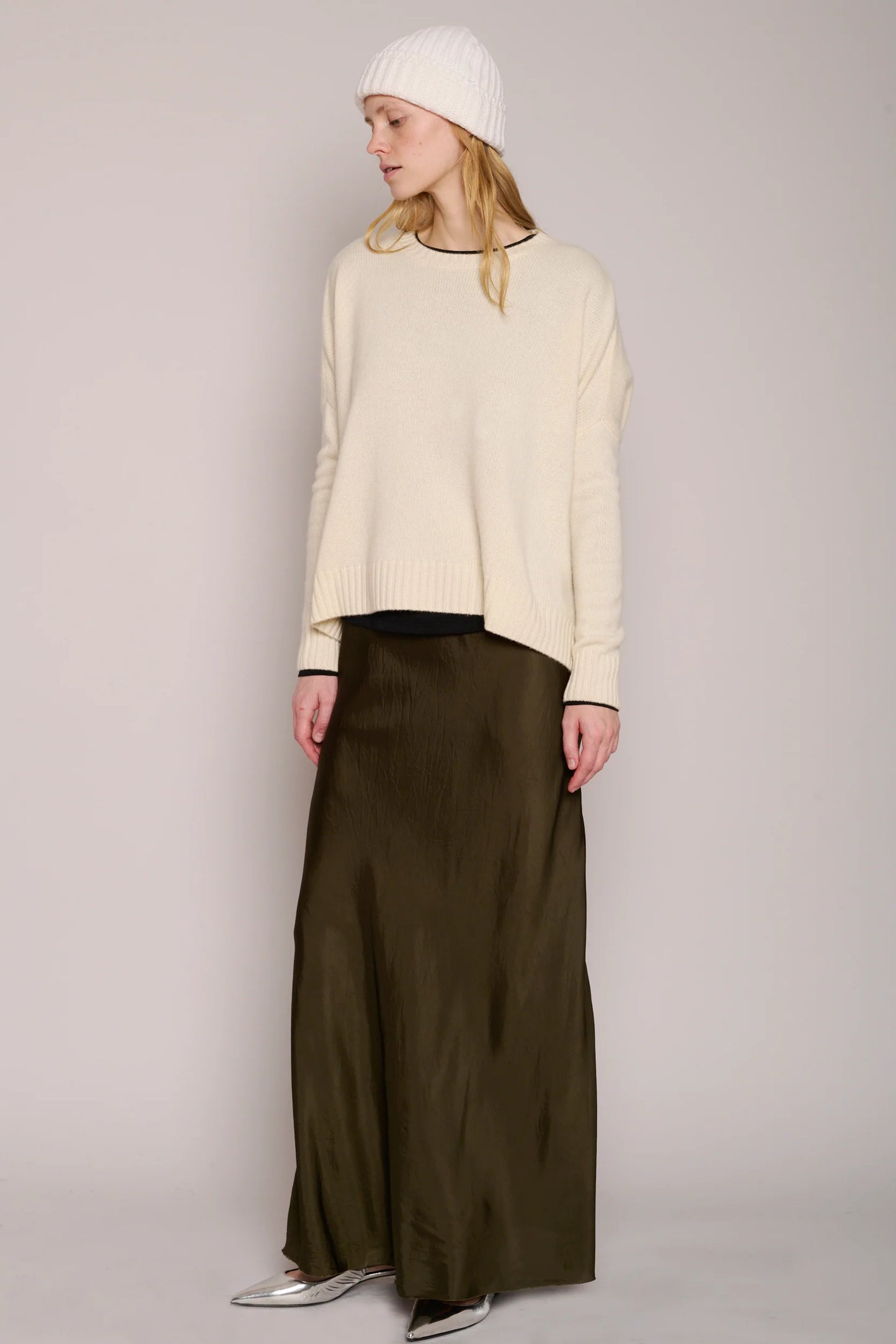 Cashmere Wide Pullover