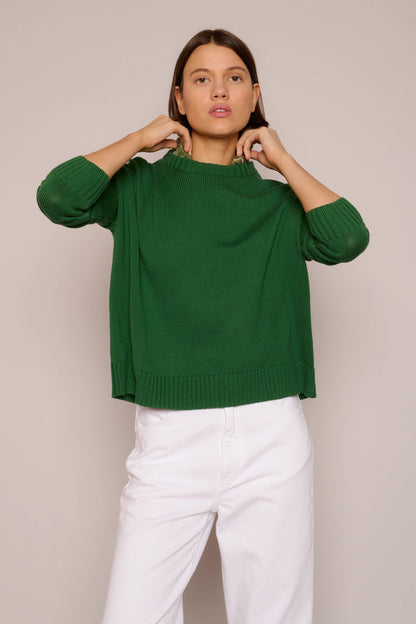 Cotton Wide Pullover