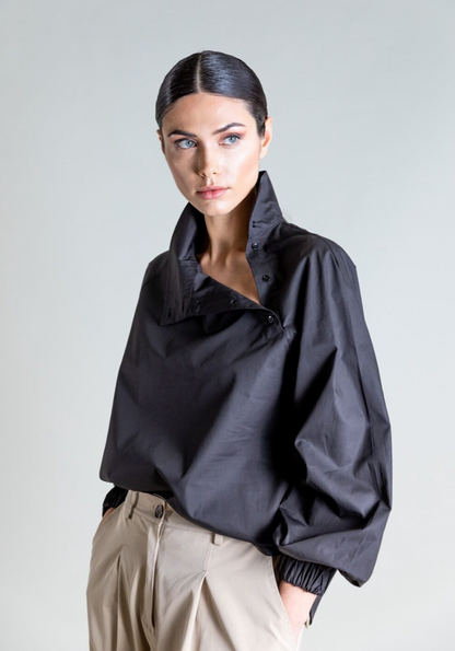 Button Collar Shirt by Psophia