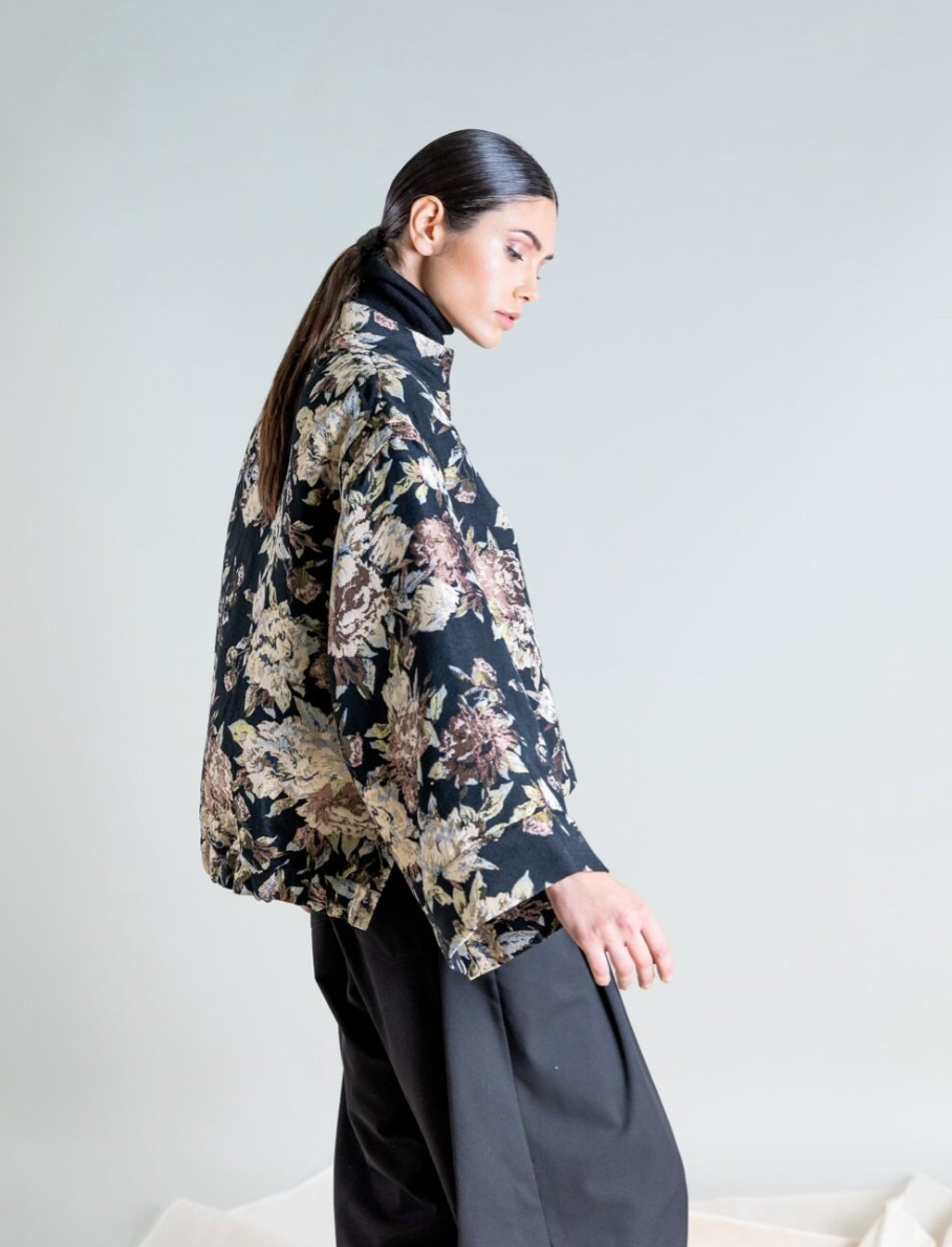 Brocade Kimono Jacket by Psophia