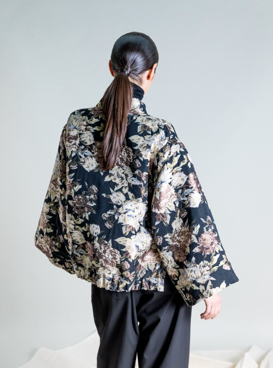 Brocade Kimono Jacket by Psophia