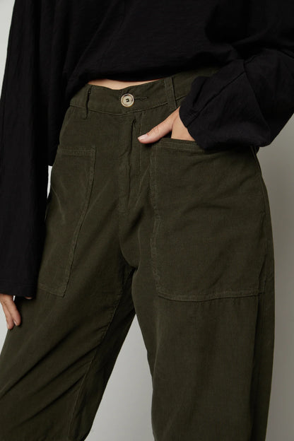 Vera Corduroy Wide Leg Pant by Velvet Graham & Spencer