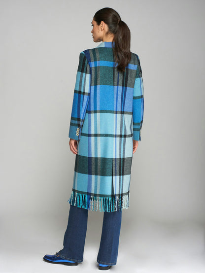 Katherin Plaid Coat by Vilagallo