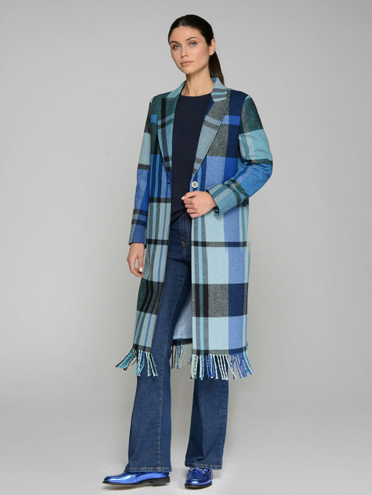 Katherin Plaid Coat by Vilagallo