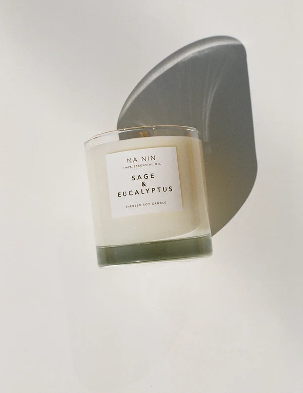 Sage and Eucalyptus Candle by NA NIN